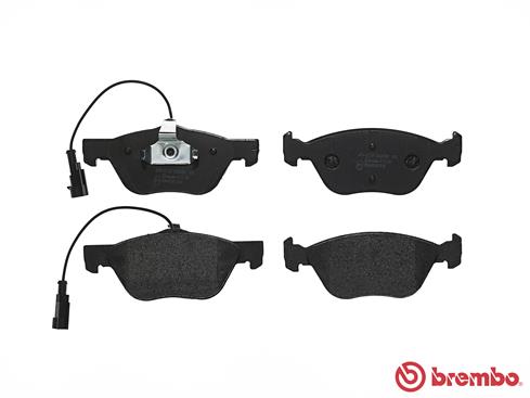 A.B.S. P 23 116 BREMBO Bremsbelagsatz, Scheibenbremse